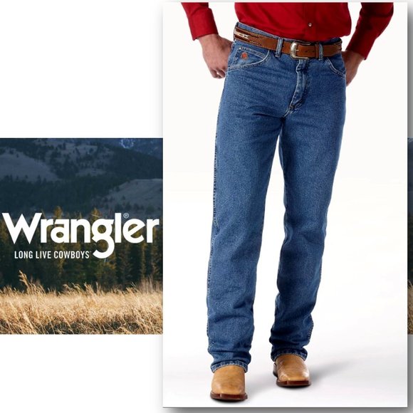 WRANGLER® "20X" No. 22 Original Jean in Vintage Denim 35x32 - Picture 1 of 13